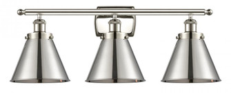 Appalachian - 3 Light - 26 inch - Polished Nickel - Bath Vanity Light (3442|916-3W-PN-M13-PN-LED)