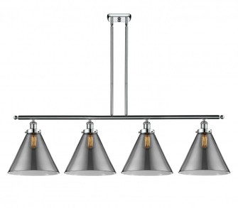 Cone - 4 Light - 48 inch - Polished Chrome - Stem Hung - Island Light (3442|916-4I-PC-G43-L-LED)