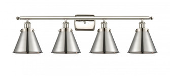 Appalachian - 4 Light - 36 inch - Polished Nickel - Bath Vanity Light (3442|916-4W-PN-M13-PN)