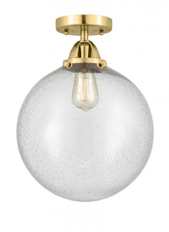 Beacon - 1 Light - 12 inch - Satin Gold - Semi-Flush Mount (3442|288-1C-SG-G204-12)