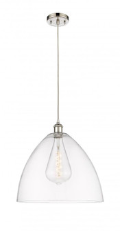 Bristol - 1 Light - 16 inch - Polished Nickel - Cord hung - Pendant (3442|516-1P-PN-GBD-162)