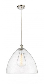 Bristol - 1 Light - 16 inch - Polished Nickel - Cord hung - Pendant (3442|516-1P-PN-GBD-164)