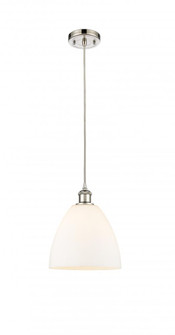 Bristol - 1 Light - 9 inch - Polished Nickel - Cord hung - Mini Pendant (3442|516-1P-PN-GBD-91-LED)