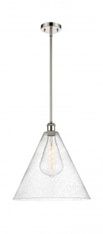 Berkshire - 1 Light - 16 inch - Polished Nickel - Pendant (3442|516-1S-PN-GBC-164-LED)