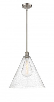 Berkshire - 1 Light - 16 inch - Brushed Satin Nickel - Pendant (3442|516-1S-SN-GBC-164)