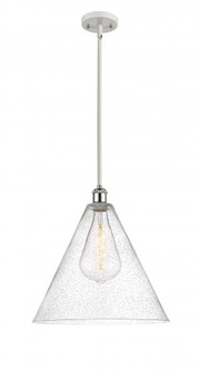 Berkshire - 1 Light - 16 inch - White Polished Chrome - Pendant (3442|516-1S-WPC-GBC-164)