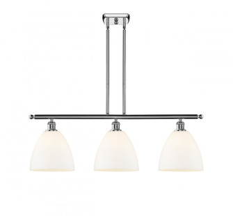 Bristol - 3 Light - 36 inch - Polished Chrome - Cord hung - Island Light (3442|516-3I-PC-GBD-91-LED)