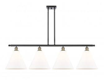 Berkshire - 4 Light - 50 inch - Black Antique Brass - Stem hung - Island Light (3442|516-4I-BAB-GBC-121)