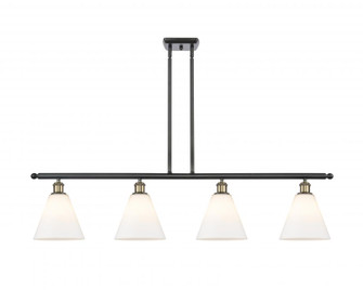 Berkshire - 4 Light - 48 inch - Black Antique Brass - Stem hung - Island Light (3442|516-4I-BAB-GBC-81)