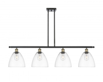 Bristol - 4 Light - 48 inch - Black Antique Brass - Stem hung - Island Light (3442|516-4I-BAB-GBD-92-LED)