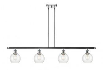 Athens - 4 Light - 48 inch - Polished Chrome - Stem hung - Island Light (3442|516-4I-PC-G122-6)