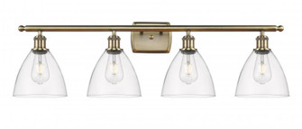 Bristol - 4 Light - 38 inch - Antique Brass - Bath Vanity Light (3442|516-4W-AB-GBD-752)