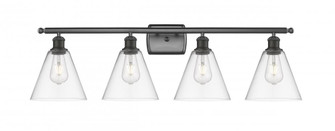 Berkshire - 4 Light - 38 inch - Oil Rubbed Bronze - Bath Vanity Light (3442|516-4W-OB-GBC-82-LED)
