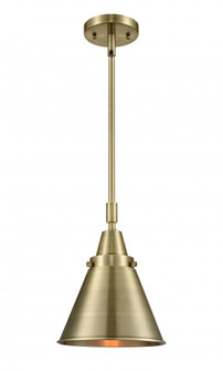 Appalachian - 1 Light - 8 inch - Antique Brass - Mini Pendant (3442|447-1S-AB-M13-AB-LED)