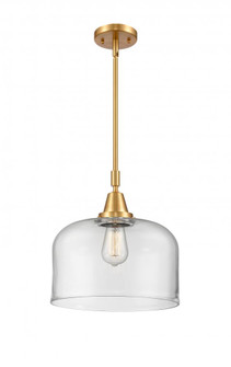 Bell - 1 Light - 12 inch - Satin Gold - Mini Pendant (3442|447-1S-SG-G72-L)