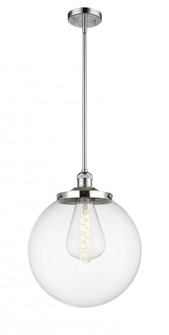 Beacon - 1 Light - 14 inch - Polished Chrome - Stem Hung - Pendant (3442|201S-PC-G202-14)