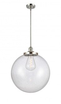 Beacon - 1 Light - 18 inch - Polished Nickel - Stem Hung - Pendant (3442|201S-PN-G204-18-LED)