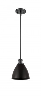 Bristol - 1 Light - 8 inch - Matte Black - Pendant (3442|516-1S-BK-MBD-75-BK-LED)