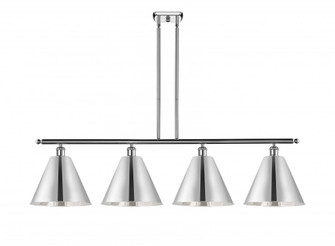 Berkshire - 4 Light - 50 inch - Polished Chrome - Stem hung - Island Light (3442|516-4I-PC-MBC-12-PC-LED)