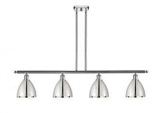 Bristol - 4 Light - 48 inch - Polished Chrome - Stem hung - Island Light (3442|516-4I-PC-MBD-75-PC-LED)
