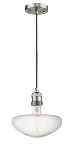 Bare Bulb - 1 Light - 2 inch - Brushed Satin Nickel - Cord hung - Mini Pendant (3442|200C-SN-BB250LED)