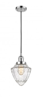 Bullet - 1 Light - 7 inch - Polished Chrome - Cord hung - Mini Pendant (3442|201C-PC-G664-7-LED)