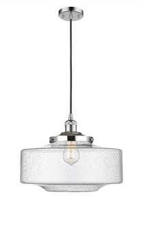 Bridgeton - 1 Light - 16 inch - Polished Chrome - Cord hung - Mini Pendant (3442|201C-PC-G694-16-LED)