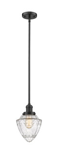 Bullet - 1 Light - 7 inch - Oil Rubbed Bronze - Stem Hung - Mini Pendant (3442|201S-OB-G664-7)