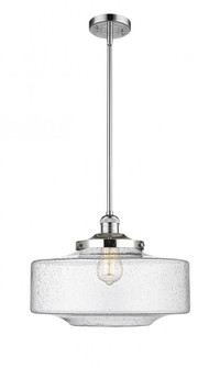 Bridgeton - 1 Light - 16 inch - Polished Chrome - Stem Hung - Mini Pendant (3442|201S-PC-G694-16-LED)