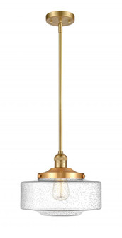 Bridgeton - 1 Light - 12 inch - Satin Gold - Stem Hung - Mini Pendant (3442|201S-SG-G694-12)