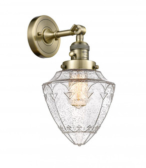 Bullet - 1 Light - 7 inch - Antique Brass - Adjustable Sconce (3442|203SW-AB-G664-7-LED)