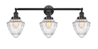 Bullet - 3 Light - 34 inch - Oil Rubbed Bronze - Bath Vanity Light (3442|205-OB-G664-7)