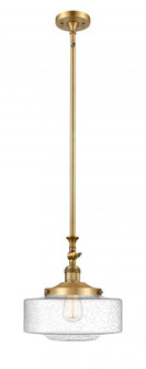 Bridgeton - 1 Light - 12 inch - Brushed Brass - Stem Hung - Mini Pendant (3442|206-BB-G694-12-LED)