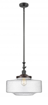 Bridgeton - 1 Light - 16 inch - Oil Rubbed Bronze - Stem Hung - Adjustable Mini Pendant (3442|206-OB-G694-16)