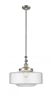 Bridgeton - 1 Light - 16 inch - Brushed Satin Nickel - Stem Hung - Adjustable Mini Pendant (3442|206-SN-G694-16-LED)