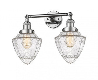 Bullet - 2 Light - 18 inch - Polished Chrome - Adjustable Bath Vanity Light (3442|208-PC-G664-7)