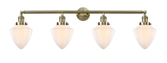 Bullet - 4 Light - 46 inch - Antique Brass - Adjustable Bath Vanity Light (3442|215-AB-G661-7)