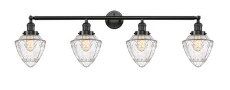 Bullet - 4 Light - 46 inch - Oil Rubbed Bronze - Adjustable Bath Vanity Light (3442|215-OB-G664-7)