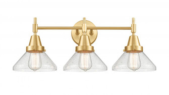 Caden - 3 Light - 26 inch - Satin Gold - Bath Vanity Light (3442|447-3W-SG-G4474)