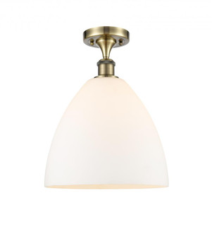 Bristol - 1 Light - 12 inch - Antique Brass - Semi-Flush Mount (3442|516-1C-AB-GBD-121)