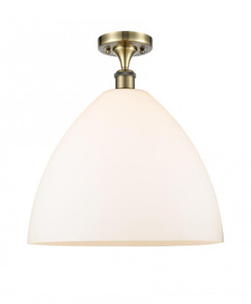 Bristol - 1 Light - 16 inch - Antique Brass - Semi-Flush Mount (3442|516-1C-AB-GBD-161)