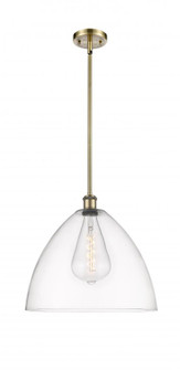 Bristol - 1 Light - 16 inch - Antique Brass - Pendant (3442|516-1S-AB-GBD-162-LED)