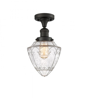 Bullet - 1 Light - 7 inch - Oil Rubbed Bronze - Semi-Flush Mount (3442|517-1CH-OB-G664-7)
