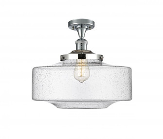Bridgeton - 1 Light - 16 inch - Polished Chrome - Semi-Flush Mount (3442|517-1CH-PC-G694-16)