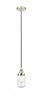 Dover - 1 Light - 5 inch - Polished Nickel - Cord hung - Mini Pendant (3442|616-1PH-PN-G314)