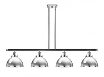 Derby - 4 Light - 48 inch - Polished Chrome - Stem Hung - Island Light (3442|916-4I-PC-MFD-10-PC-LED)