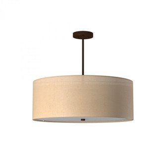 Classic 24'' LED Drum Pendant (254|FAB-9592-CREM-DBRZ-LED6-4200)