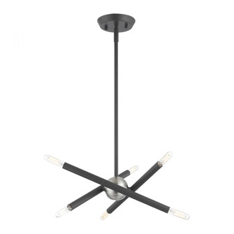 6 Lt Scandinavian Gray Mini Chandelier (108|46773-76)