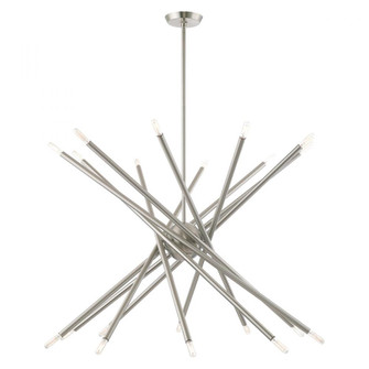 20 Lt Brushed Nickel Chandelier (108|46779-91)