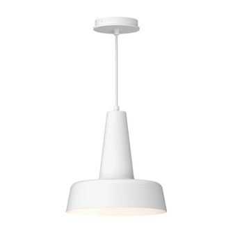 Juliana 11-in White 1 Light Pendant (7713|PD527811WH)